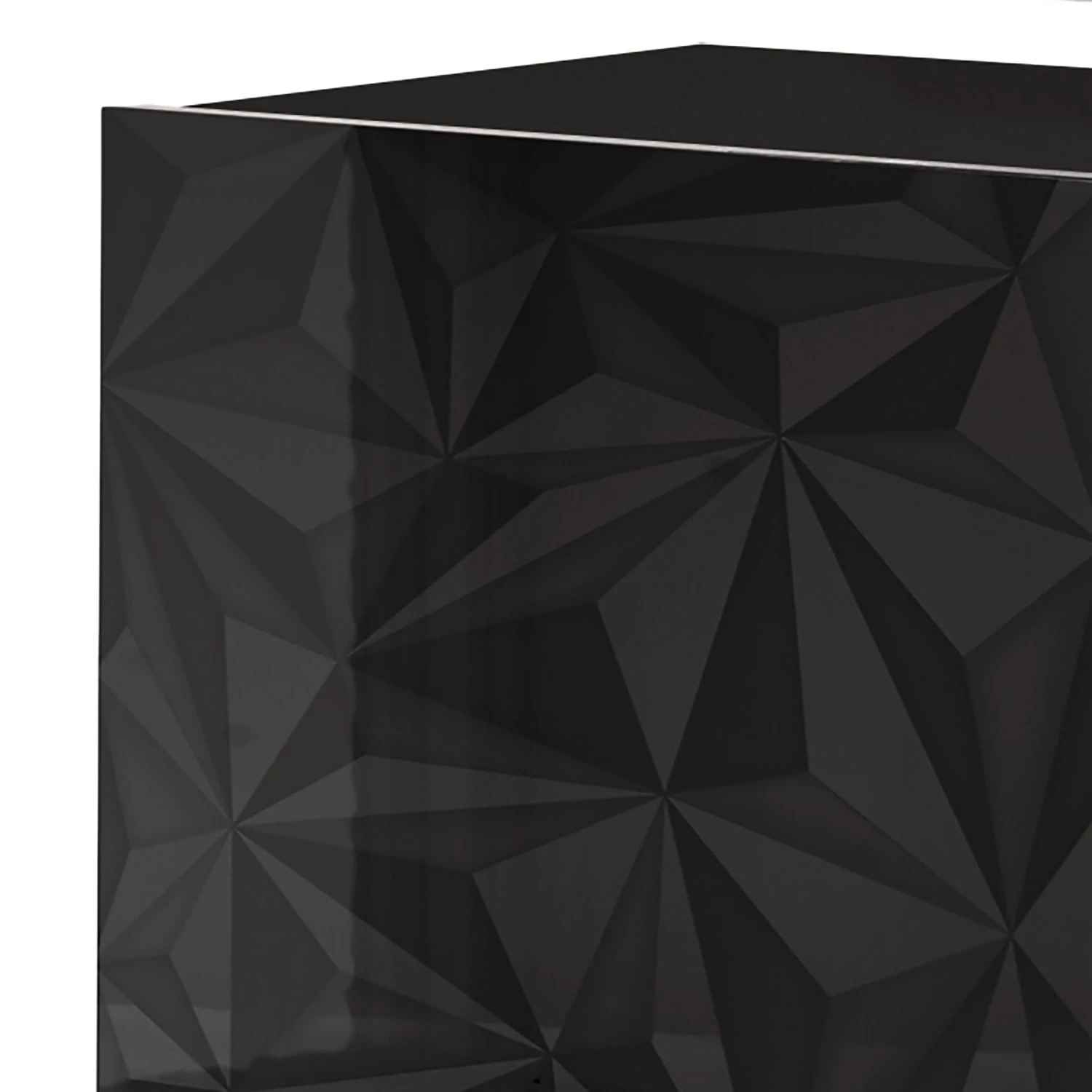 LC Spa TV-Lowboard Prisma - Hochglanz Anthrazit 4 LC Spa TV-Lowboard Prisma - Hochglanz Anthrazit – Bild 4