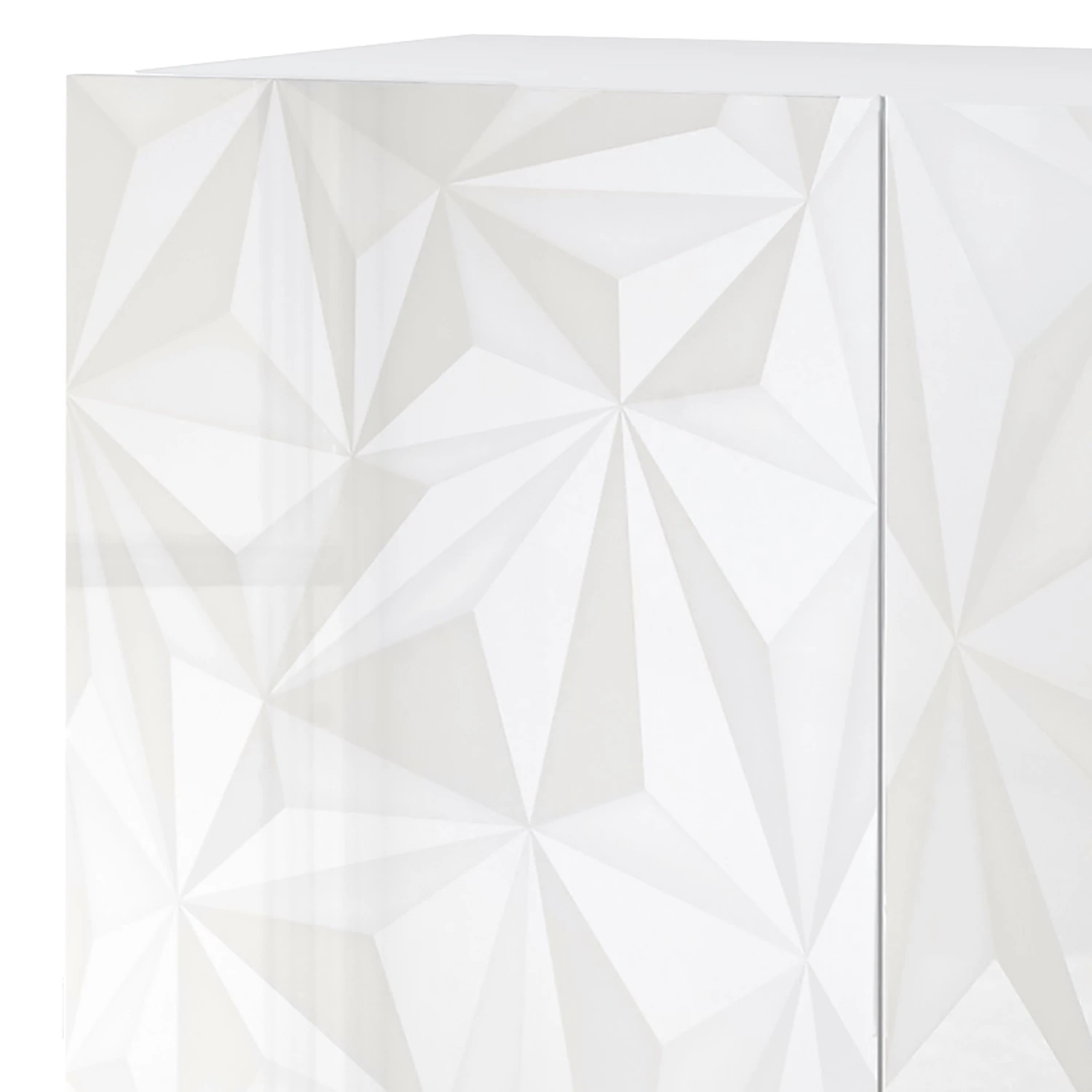 LC Spa Sideboard Prisma I - Hochglanz Weiß - Breite: 181 cm 4 LC Spa Sideboard Prisma I - Hochglanz Weiß - Breite: 181 cm – Bild 4