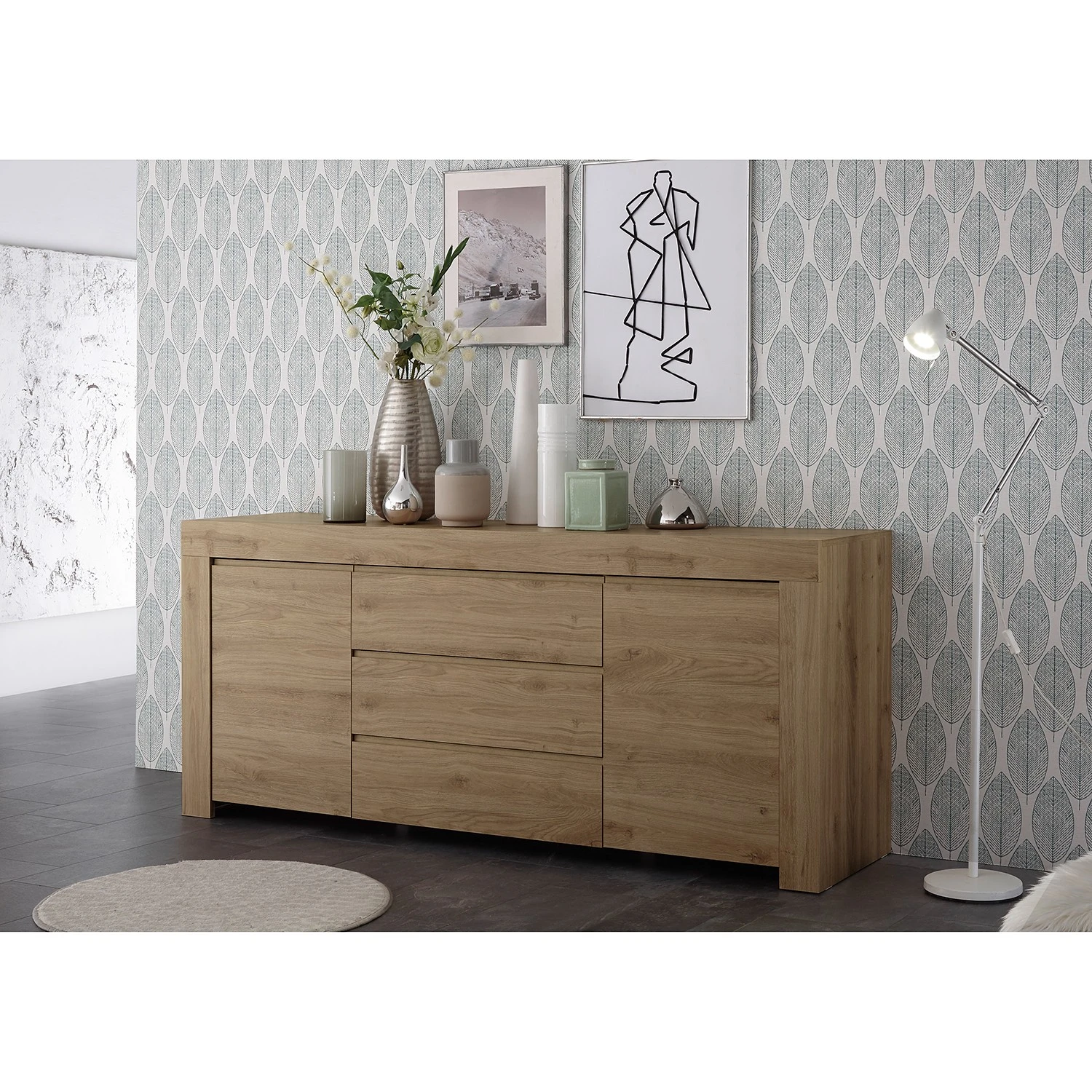 LC Spa Sideboard Firenze II - Eiche Dekor 2 LC Spa Sideboard Firenze II - Eiche Dekor – Bild 2