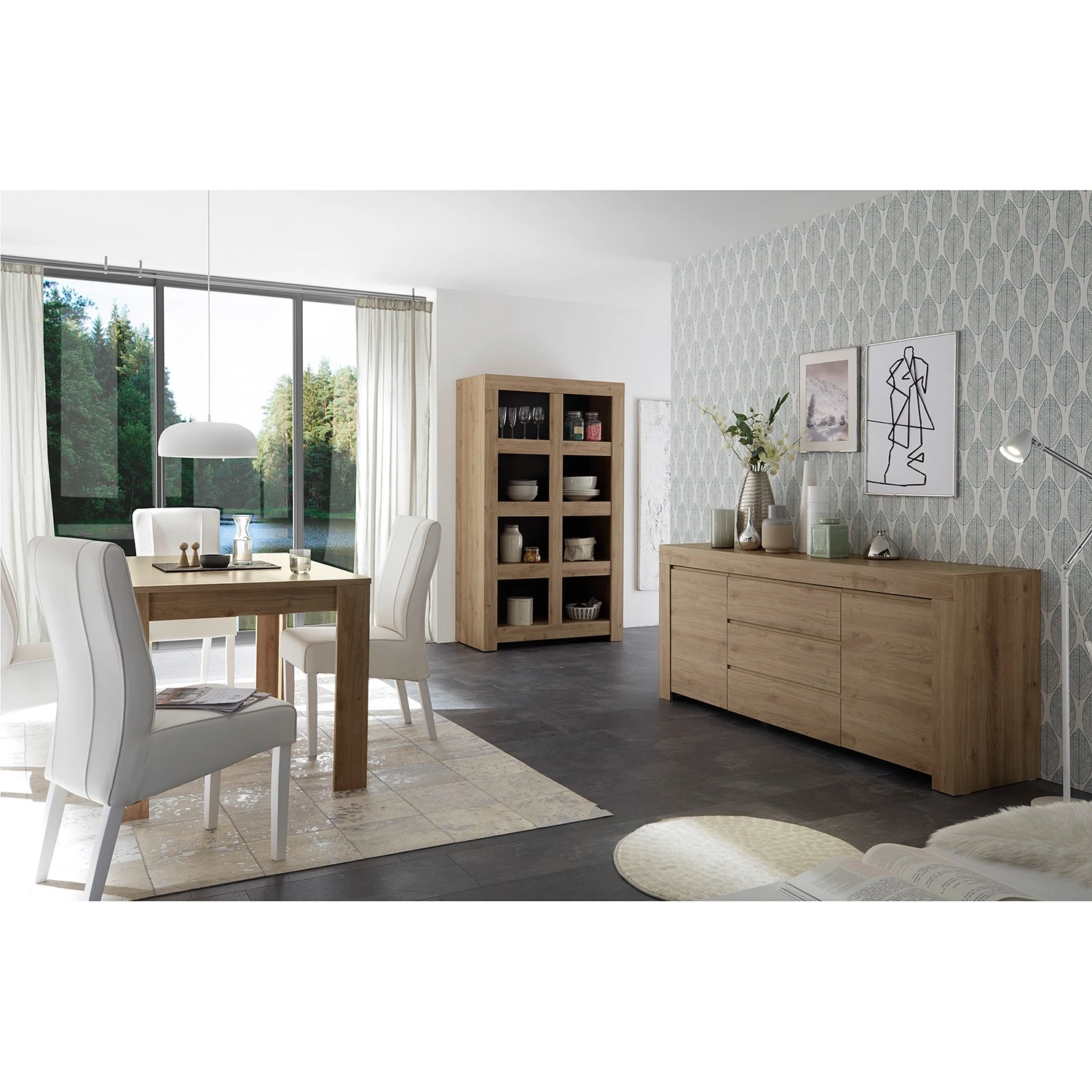 LC Spa Sideboard Firenze II - Eiche Dekor 4 LC Spa Sideboard Firenze II - Eiche Dekor – Bild 4