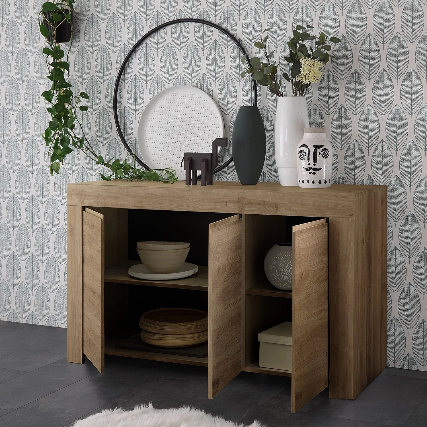 LC Spa Sideboard Firenze I - Eiche Dekor 3 LC Spa Sideboard Firenze I - Eiche Dekor – Bild 3