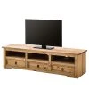 Maison Belfort TV-Lowboard Finca Rustica II - Kiefer massiv - Kiefer Natur