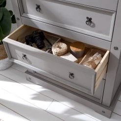 Maison Belfort Kommode Finca Rustica II - Kiefer massiv - Kiefer Grau 19 Maison Belfort Kommode Finca Rustica II - Kiefer massiv - Kiefer Grau -Wohnzimmermöbel boutique en ligne 1000178050 200511 13150200016 DETAILS P000000001000178050