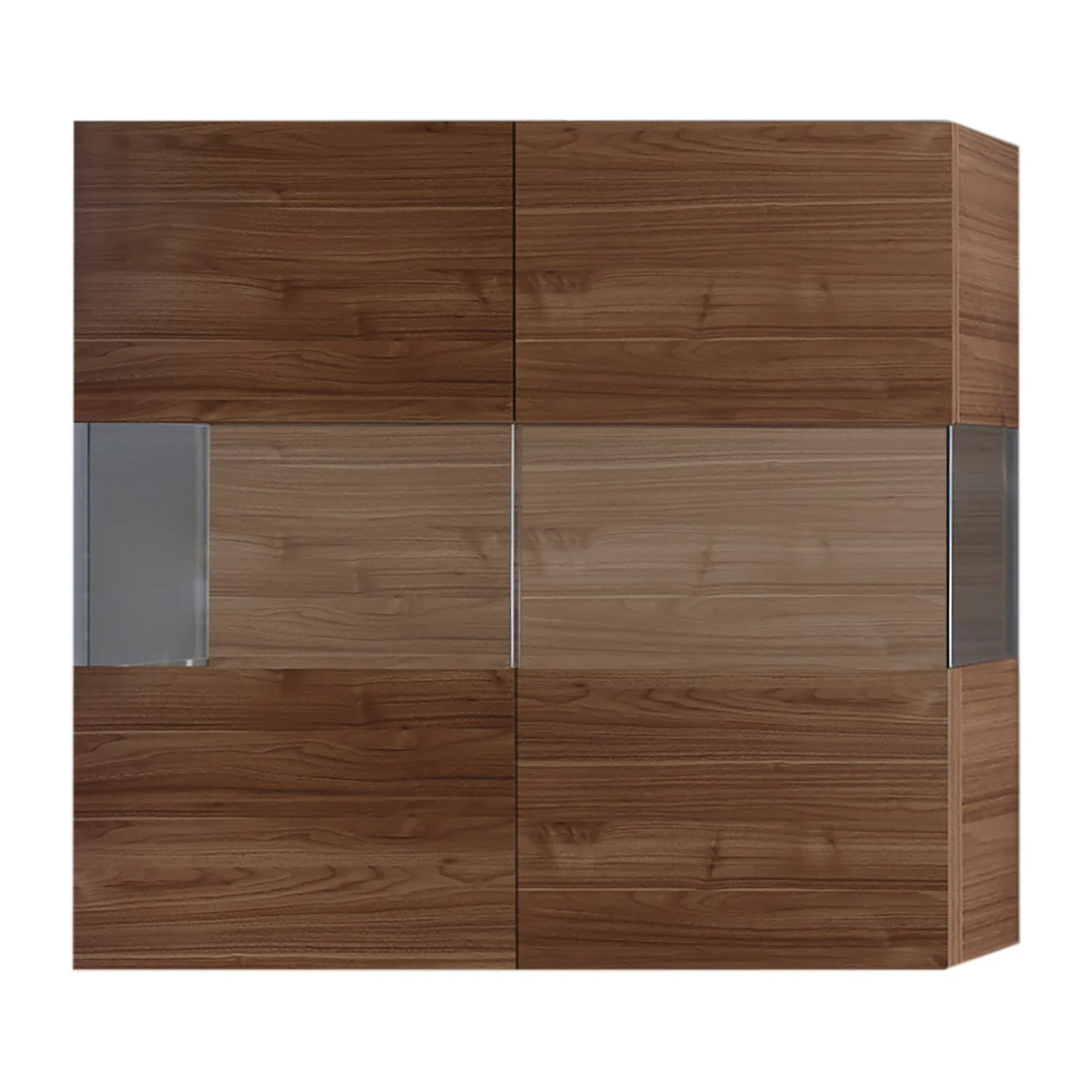 LC Spa Wohnwand Infinity IX (5-teilig) - Weiß / Nussbaum dunkel Dekor 6 LC Spa Wohnwand Infinity IX (5-teilig) - Weiß / Nussbaum dunkel Dekor – Bild 6