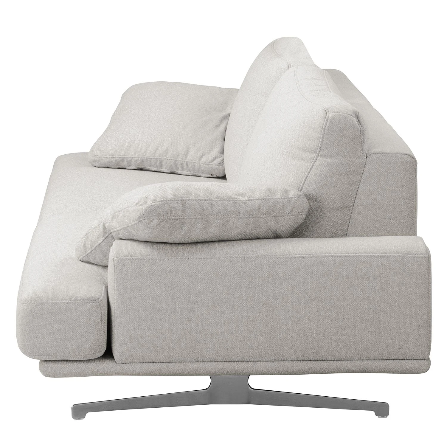 Fredriks Sofa Hendra II (3-Sitzer) - Webstoff - Webstoff Delea: Hellgrau 3 Fredriks Sofa Hendra II (3-Sitzer) - Webstoff - Webstoff Delea: Hellgrau – Bild 3