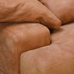 Ars manufacti Sofa Lurrip I (3-Sitzer) - Echtleder - Cognac -Wohnzimmermöbel boutique en ligne 1000179295 190813 17582900676 DETAILS P000000001000179295