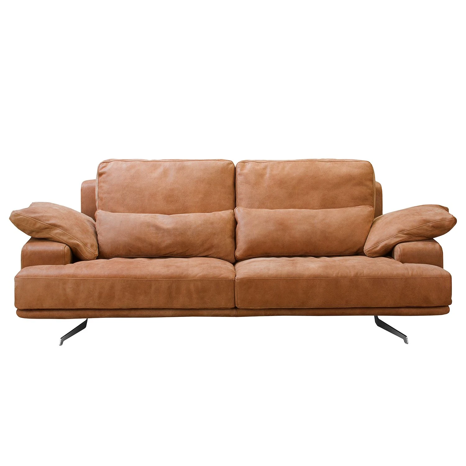 Ars manufacti Sofa Lurrip I (2-Sitzer) - Echtleder - Cognac 3 Ars manufacti Sofa Lurrip I (2-Sitzer) - Echtleder - Cognac – Bild 3