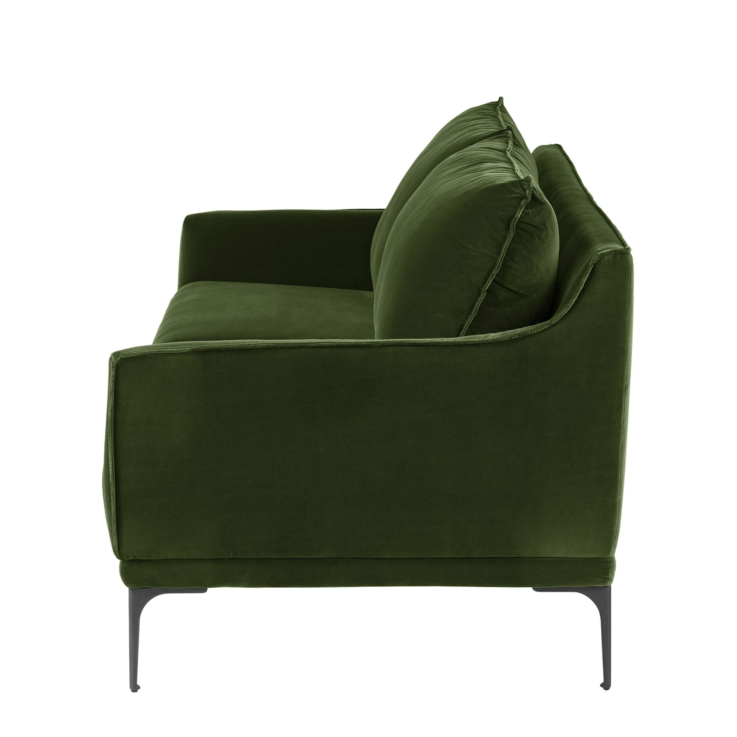 Studio Copenhagen Sofa Pouch (3-Sitzer) - Samt - Dunkelgrün 5 Studio Copenhagen Sofa Pouch (3-Sitzer) - Samt - Dunkelgrün – Bild 5