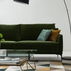 Studio Copenhagen Sofa Pouch (3-Sitzer) - Samt - Dunkelgrün 24 Studio Copenhagen Sofa Pouch (3-Sitzer) - Samt - Dunkelgrün -Wohnzimmermöbel boutique en ligne 1000179414 200320 15313700005 DETAILS P000000001000179414