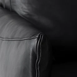 Studio Copenhagen Sofa Harlev (3-Sitzer) - Echtleder - Schwarz -Wohnzimmermöbel boutique en ligne 1000179415 200212 09292700011 DETAILS P000000001000179415