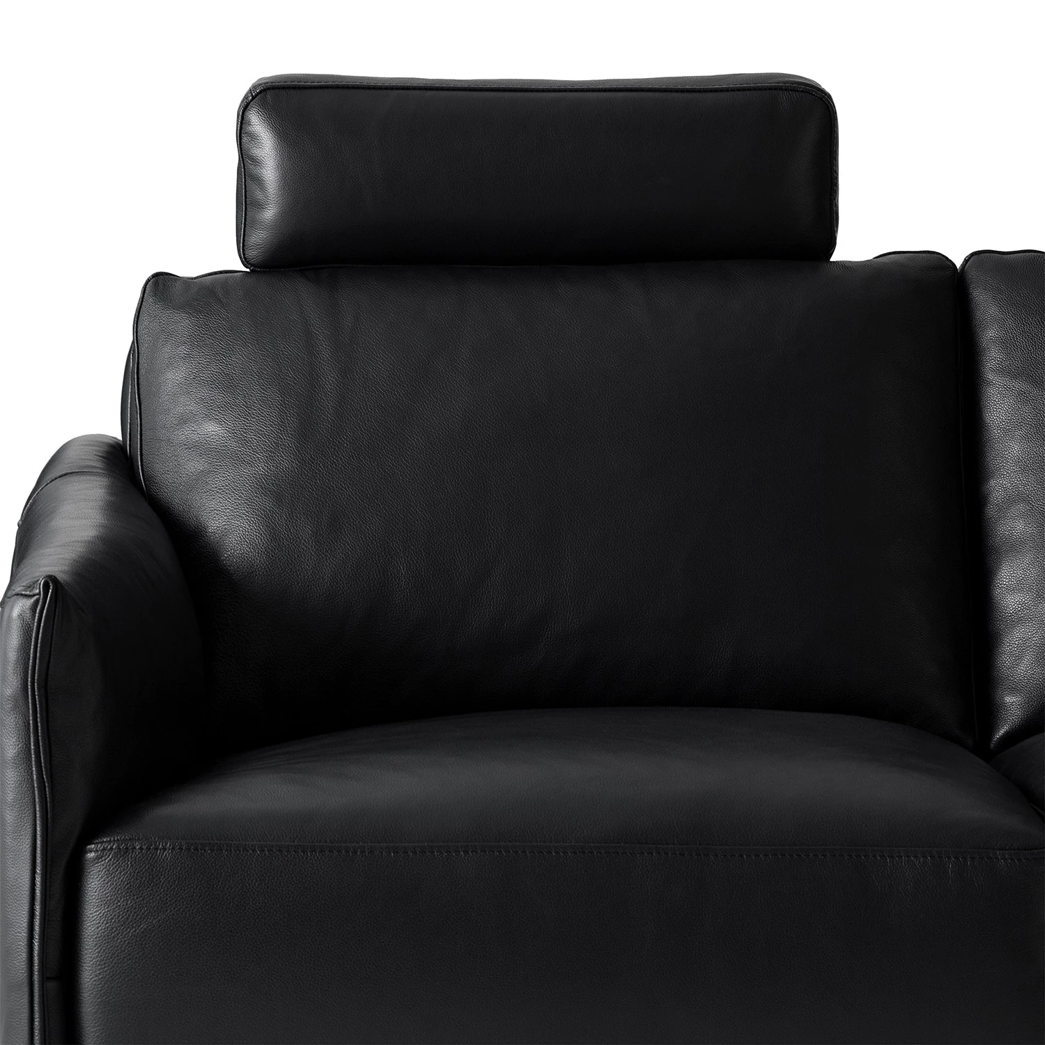 Studio Copenhagen Sofa Harlev (2-Sitzer) - Echtleder - Schwarz 12 Studio Copenhagen Sofa Harlev (2-Sitzer) - Echtleder - Schwarz – Bild 12