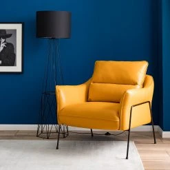 Studio Copenhagen Sessel Knokke II - Echtleder - Goldgelb 17 Studio Copenhagen Sessel Knokke II - Echtleder - Goldgelb -Wohnzimmermöbel boutique en ligne 1000179435 200622 14532700001 MOOD DETAILS P000000001000179435 mood