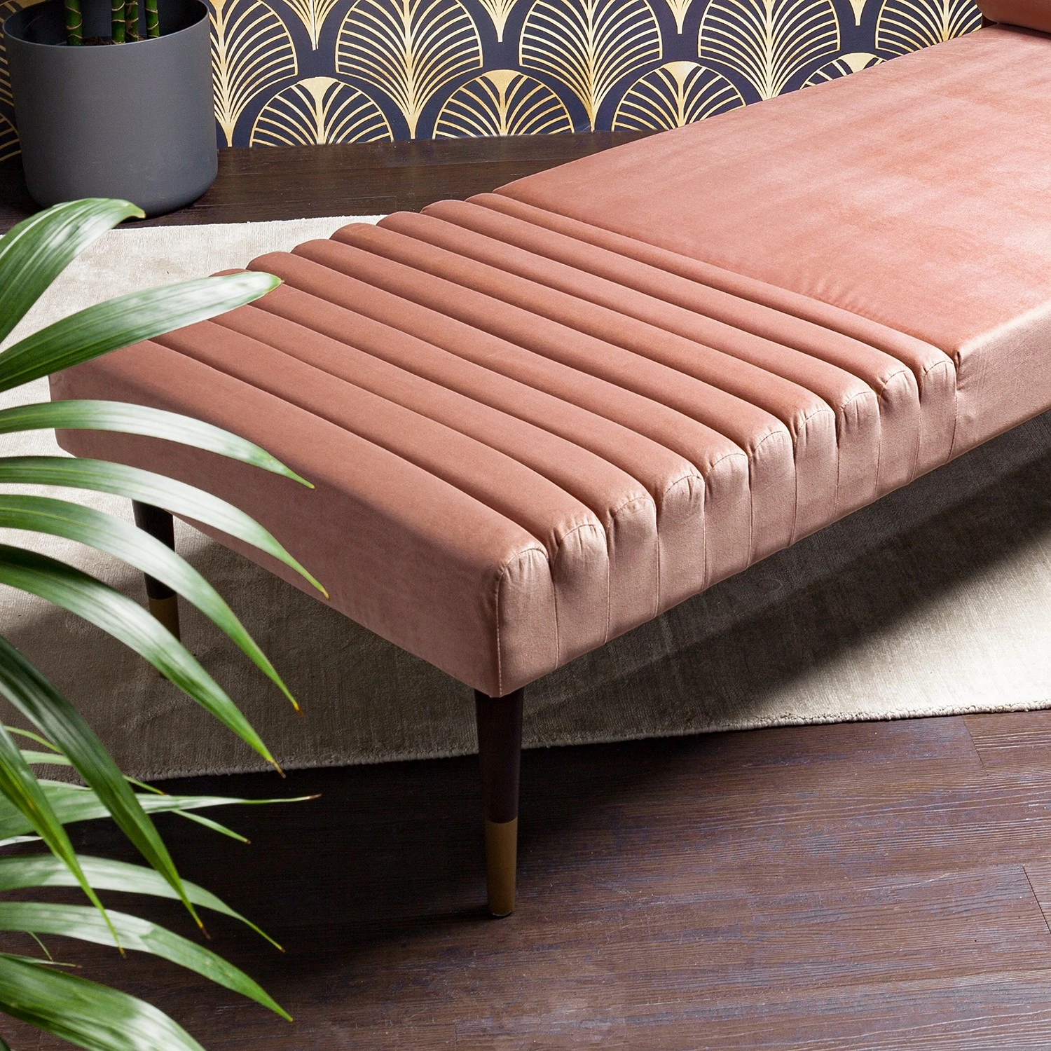 Jack & Alice Recamiere Bellbird - Samt - Mauve 12 Jack & Alice Recamiere Bellbird - Samt - Mauve – Bild 12