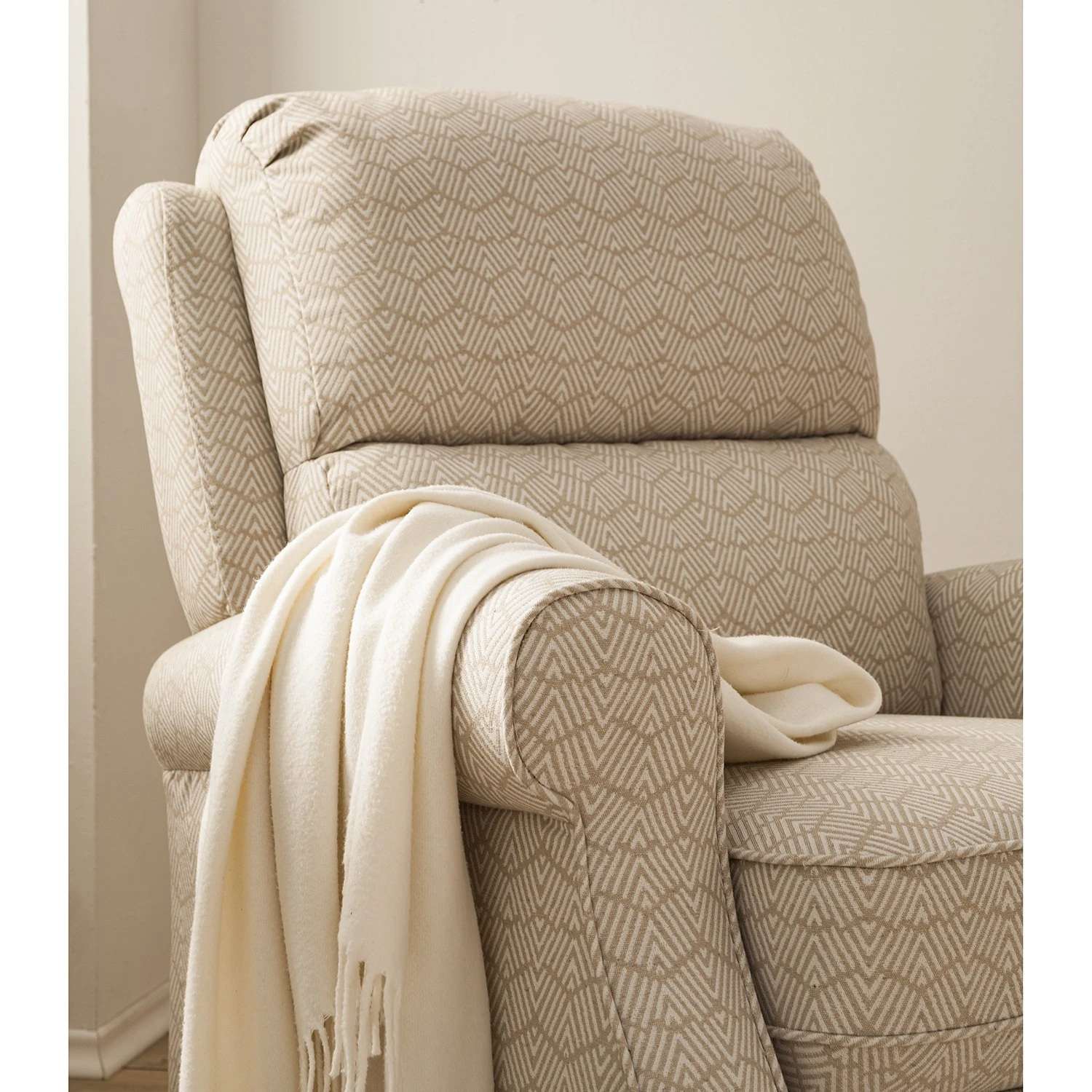 Fredriks Relaxsessel Tinamba - Webstoff - Beige 11 Fredriks Relaxsessel Tinamba - Webstoff - Beige – Bild 11