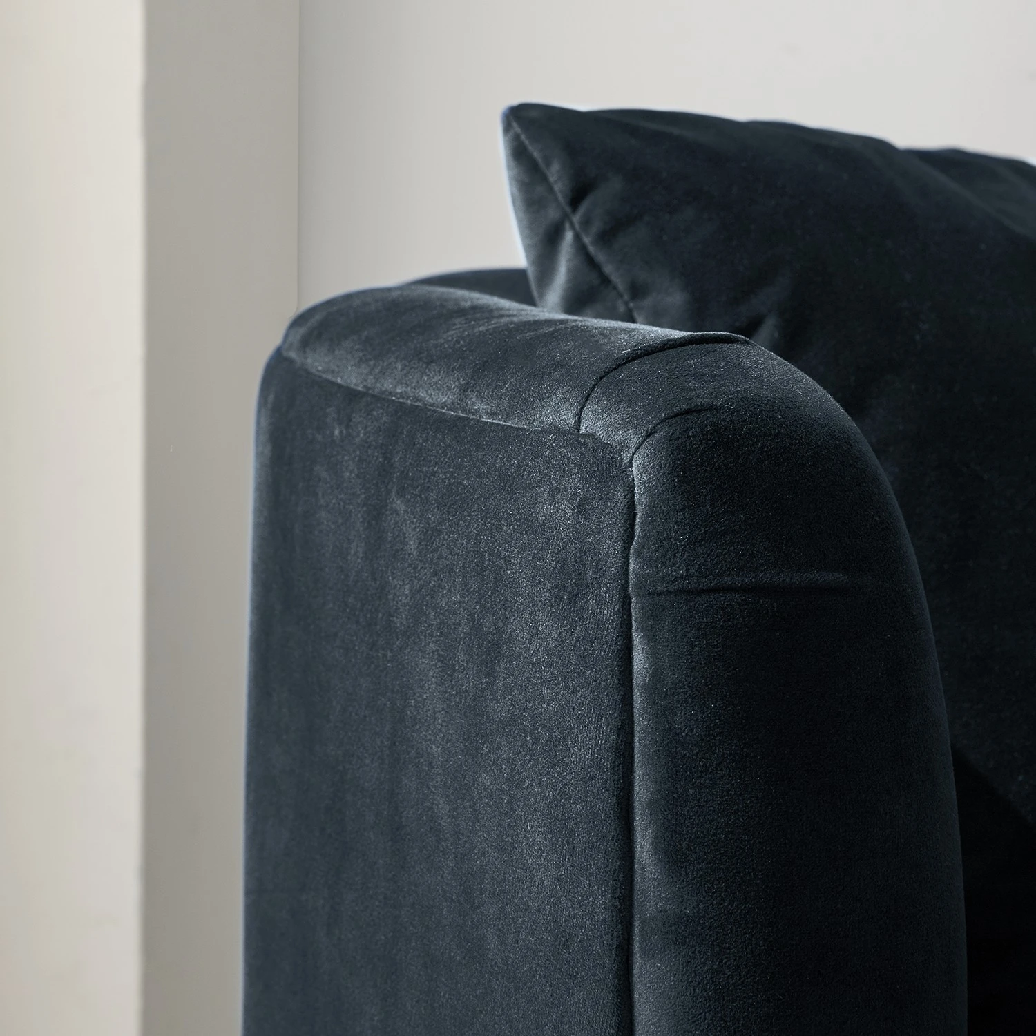 Maison Belfort Sessel Drysdale - Samt - Marineblau 12 Maison Belfort Sessel Drysdale - Samt - Marineblau – Bild 12