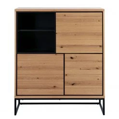 Red Living Highboard Frahan - Wildeiche / Schwarz -Wohnzimmermöbel boutique en ligne 1000181277 190710 16192700036 DETAILS P000000001000181277