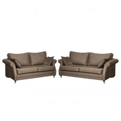 Maison Belfort Polstergarnitur Killara (3-2) - Samt - Cubanit