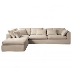 Maison Belfort Ecksofa Breves - Flachgewebe - Beige - Ottomane davorstehend links 14 Maison Belfort Ecksofa Breves - Flachgewebe - Beige - Ottomane davorstehend links -Wohnzimmermöbel boutique en ligne 1000181404 190911 09330701631 DETAILS P000000001000181404