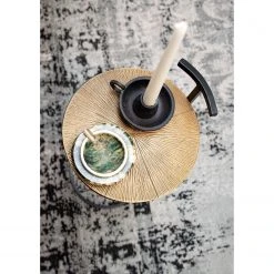 Ars manufacti Beistelltisch Nikko V - Metall - Messing Antik / Schwarz -Wohnzimmermöbel boutique en ligne 1000182819 220505 022 MOOD DETAILS P000000001000182819 mood