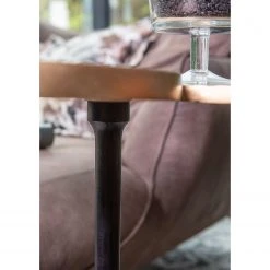 Ars manufacti Beistelltisch Nikko IV - Aluminium - Messing Antik / Kupfer Antik -Wohnzimmermöbel boutique en ligne 1000182826 220729 050 DETAILS P000000001000182826