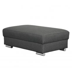 Modoform Polsterhocker Swaine - Webstoff - Anthrazit