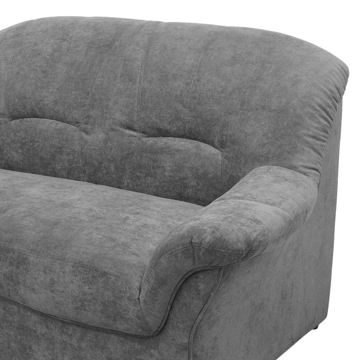 Modoform Sofa Wells (2-Sitzer) - Flachgewebe - Grau 6 Modoform Sofa Wells (2-Sitzer) - Flachgewebe - Grau – Bild 6