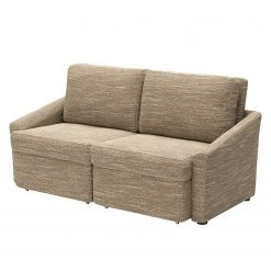 Modoform Schlafsofa Rifton III - Strukturstoff - Hellbraun