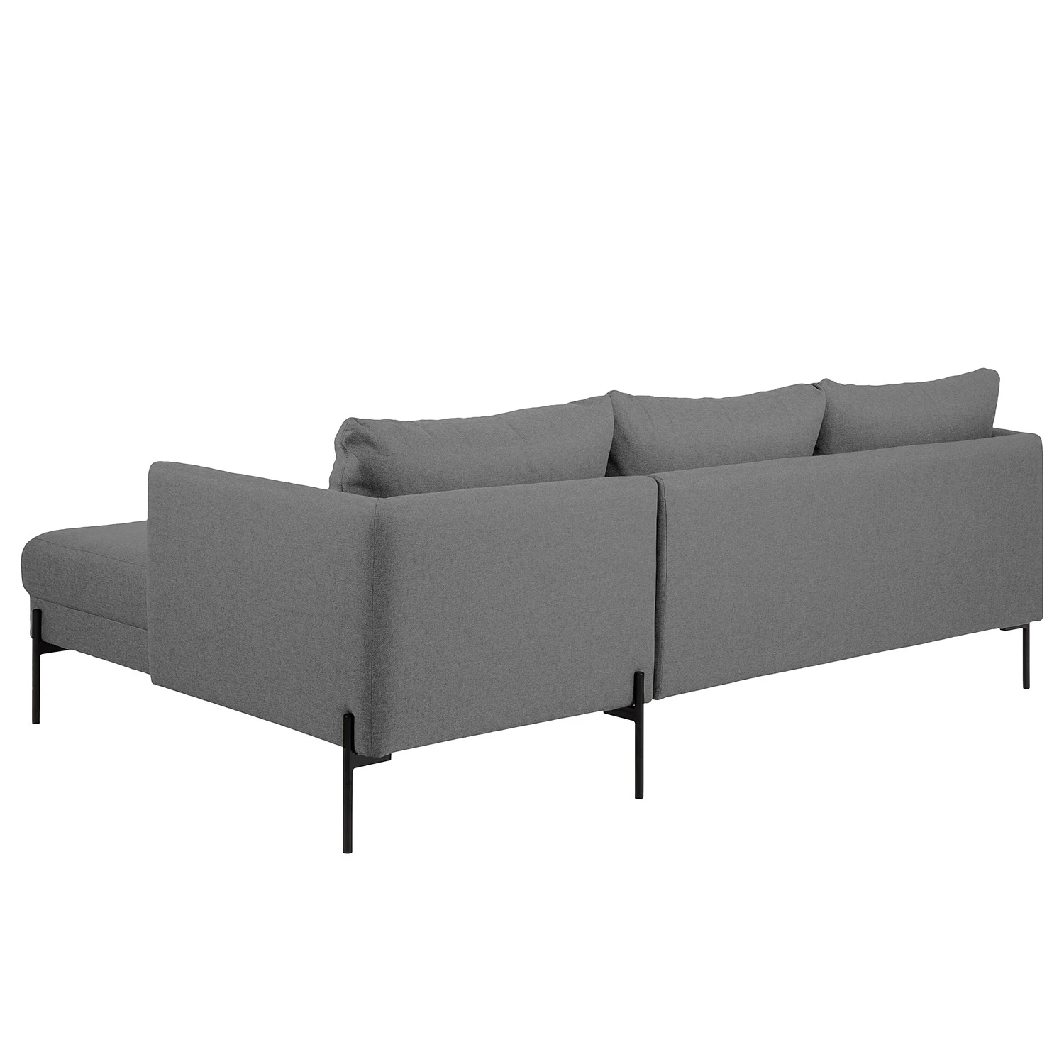 Fredriks Ecksofa Pratt - Webstoff - Dunkelgrau - Longchair davorstehend rechts 8 Fredriks Ecksofa Pratt - Webstoff - Dunkelgrau - Longchair davorstehend rechts – Bild 8