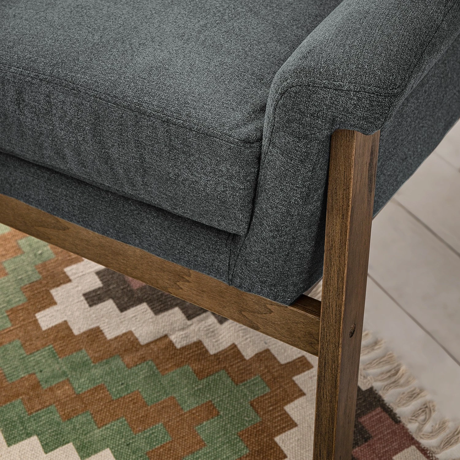 Ars Natura Sessel Burgen - Baumwolle - Grau 12 Ars Natura Sessel Burgen - Baumwolle - Grau – Bild 12