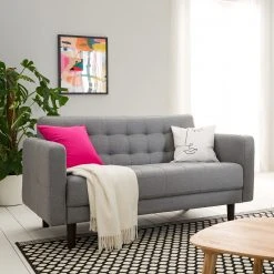 Mørteens Sofa Sindi II (2-Sitzer) - Webstoff - Hellgrau -Wohnzimmermöbel boutique en ligne 1000183936 210323 15251601928 MOOD DETAILS P000000001000183936 mood