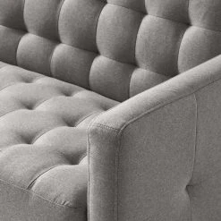 Mørteens Sofa Sindi II (2-Sitzer) - Webstoff - Hellgrau -Wohnzimmermöbel boutique en ligne 1000183936 210323 15251901934 DETAILS P000000001000183936