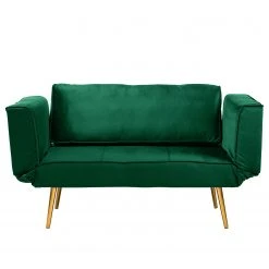 Jack & Alice Schlafsofa Behram III - Samt - Dunkelgrün -Wohnzimmermöbel boutique en ligne 1000183953 200204 08555500038 DETAILS P000000001000183953