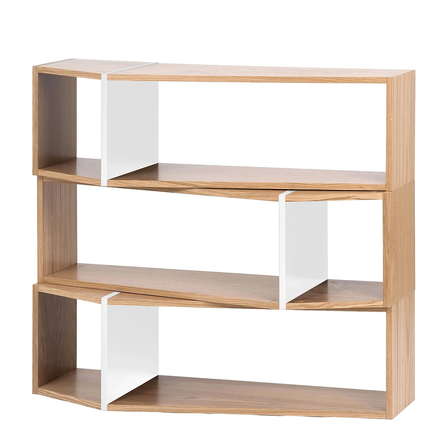 Temahome Regal One II - Eiche / Weiß 1 Temahome Regal One II - Eiche / Weiß