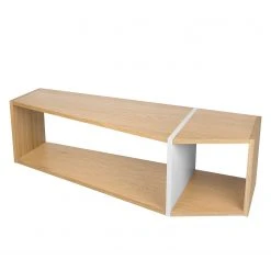 Temahome Regal One II - Eiche / Weiß 13 Temahome Regal One II - Eiche / Weiß -Wohnzimmermöbel boutique en ligne 1000183985 190806 13223100019 DETAILS P000000001000183985