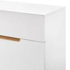 Mørteens Kommode Tenabo - Eiche teilmassiv - Weiß / Eiche -Wohnzimmermöbel boutique en ligne 1000184270 200121 13084100025 DETAILS P000000001000184270