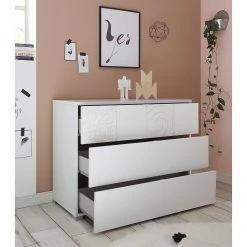 LC Spa Kommode Laussonne - Hochglanz Weiß / Matt Weiß 9 LC Spa Kommode Laussonne - Hochglanz Weiß / Matt Weiß -Wohnzimmermöbel boutique en ligne 1000184307 210323 15252401948 DETAILS P000000001000184307