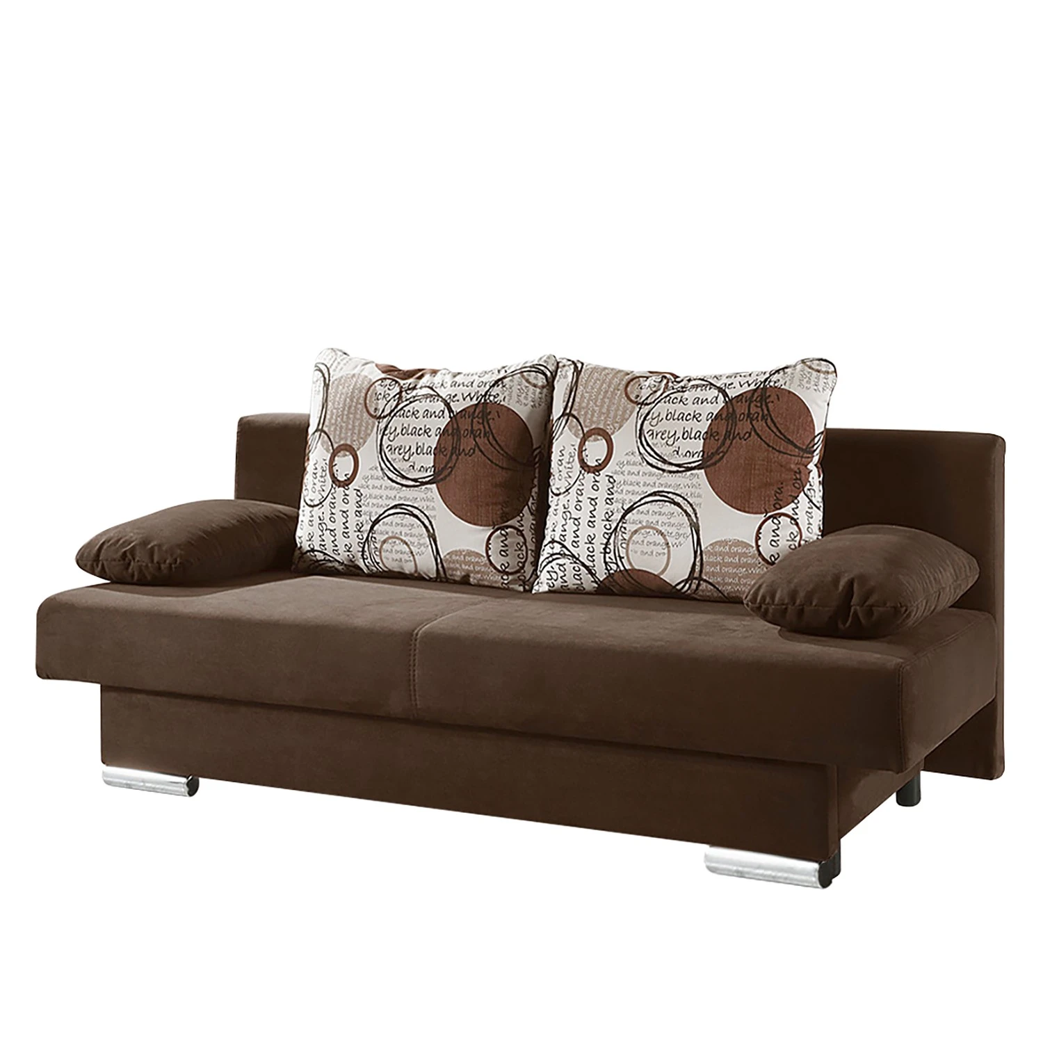Fredriks Schlafsofa Rijeka - Microfaser Braun 1 Fredriks Schlafsofa Rijeka - Microfaser Braun