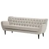 Norrwood Sofa Lowen I (2,5-Sitzer) - Microfaser - Webstoff Nere: Hellgrau