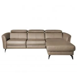 Loftscape Ecksofa Leary - Echtleder - Taupe - Longchair davorstehend rechts - Relaxfunktion -Wohnzimmermöbel boutique en ligne 1000185393 190917 17065200812 DETAILS P000000001000185393