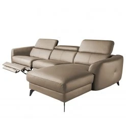 Loftscape Ecksofa Leary - Echtleder - Taupe - Longchair davorstehend rechts - Relaxfunktion -Wohnzimmermöbel boutique en ligne 1000185393 190917 17065200813 DETAILS P000000001000185393