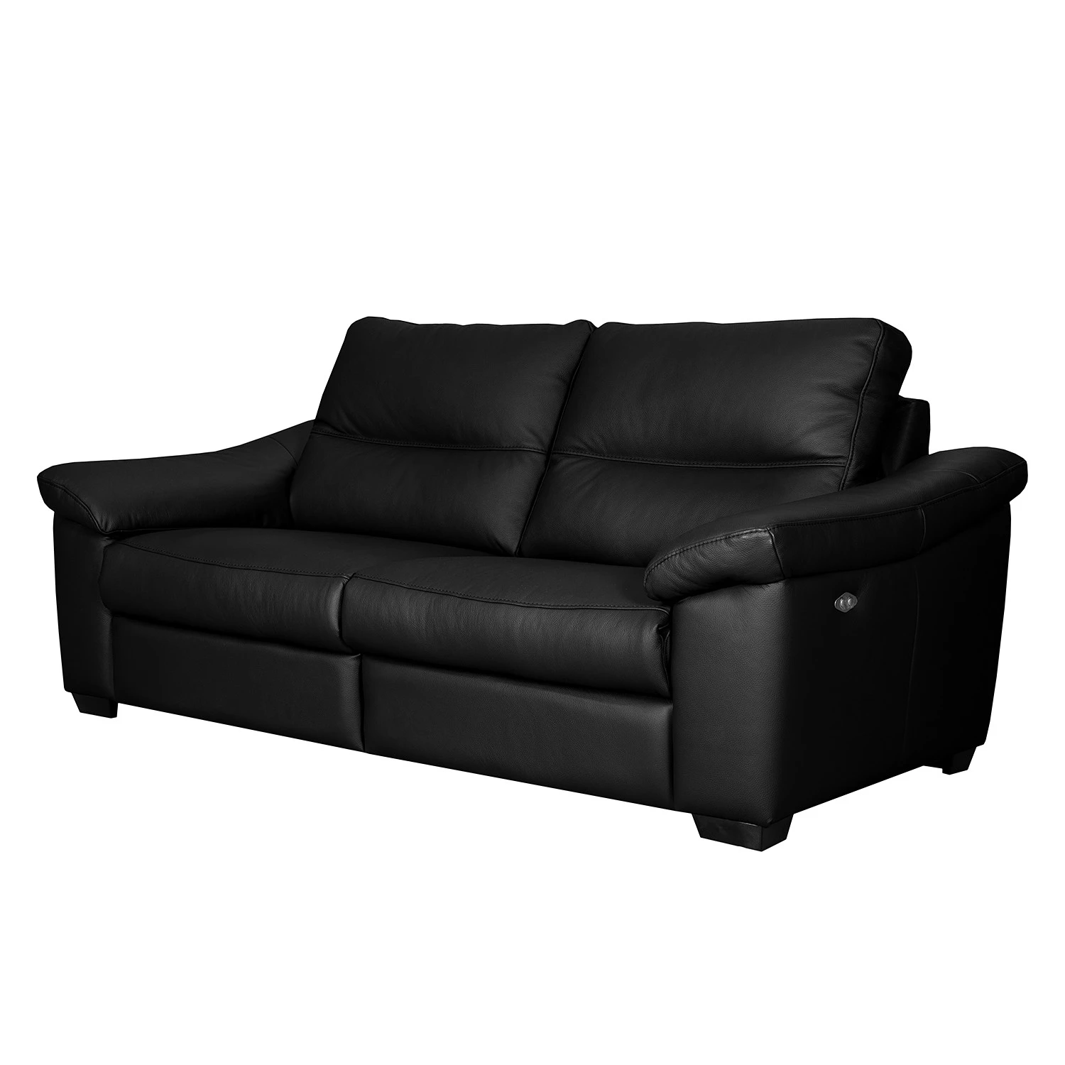 Modoform Sofa Lamexa I (2,5 -Sitzer) - Echtleder - Schwarz - Relaxfunktion 1 Modoform Sofa Lamexa I (2,5 -Sitzer) - Echtleder - Schwarz - Relaxfunktion