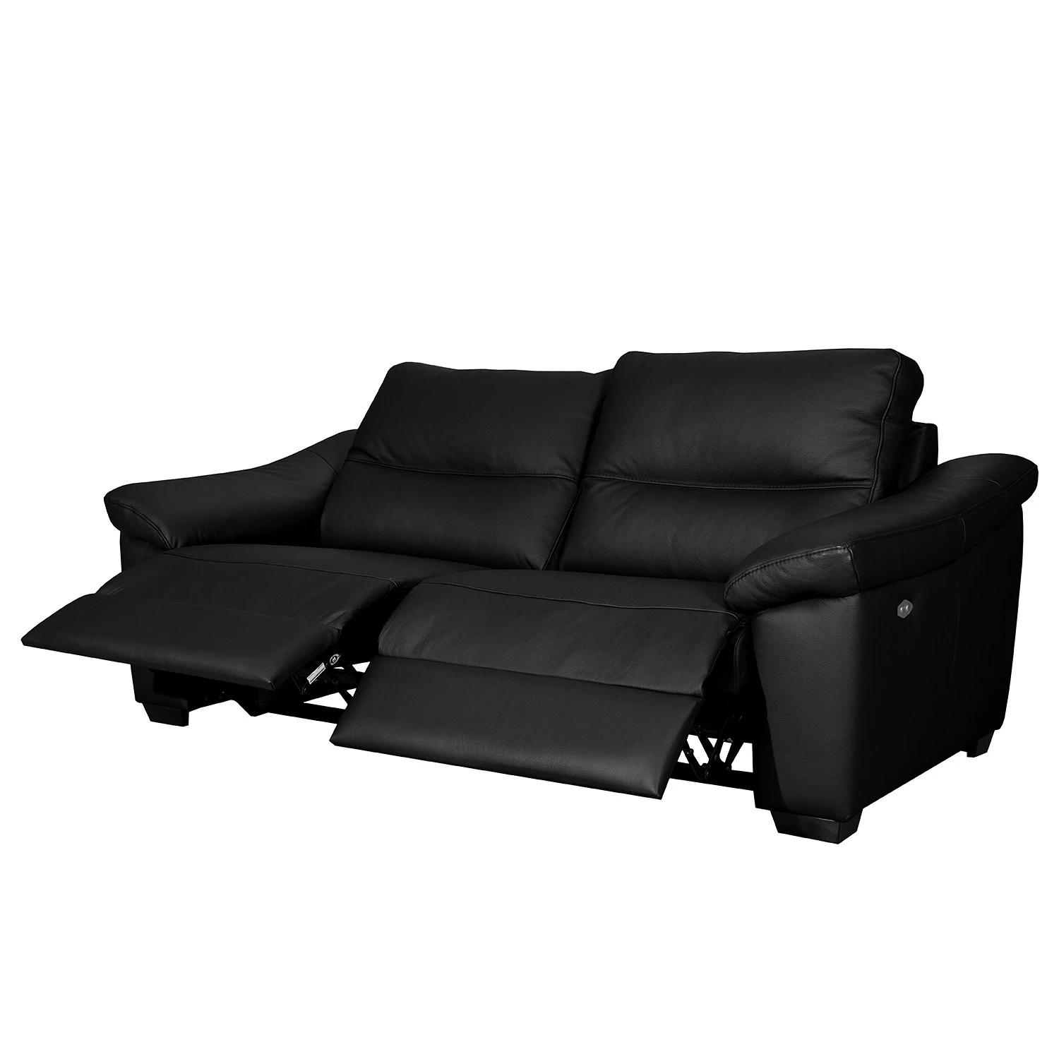 Modoform Sofa Lamexa I (2,5 -Sitzer) - Echtleder - Schwarz - Relaxfunktion 6 Modoform Sofa Lamexa I (2,5 -Sitzer) - Echtleder - Schwarz - Relaxfunktion – Bild 6