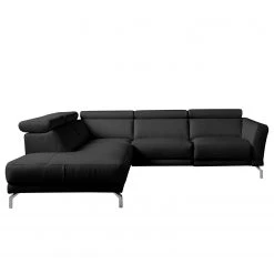 Loftscape Ecksofa Lebel - Echtleder - Schwarz - Ottomane davorstehend links - Relaxfunktion -Wohnzimmermöbel boutique en ligne 1000185428 190917 17072801176 DETAILS P000000001000185428