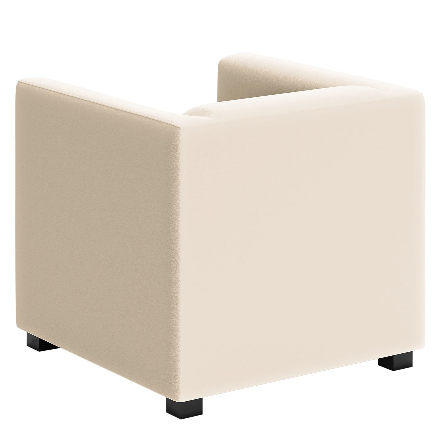 Loftscape Sessel Wilno VI - Pigmentiertes Leder - Weiß 4 Loftscape Sessel Wilno VI - Pigmentiertes Leder - Weiß – Bild 4