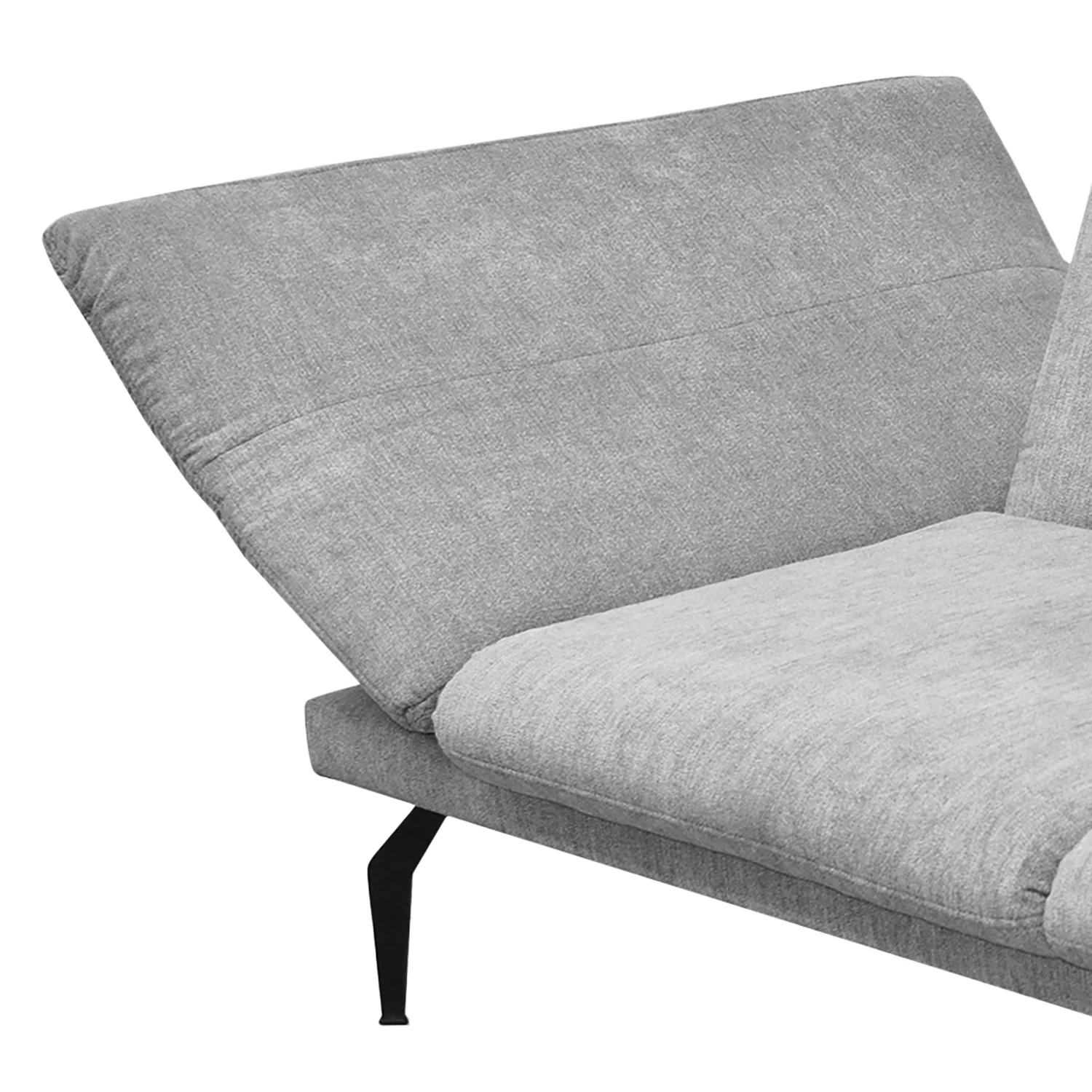 Loftscape Schlafsofa Morell I - Webstoff - Platin 6 Loftscape Schlafsofa Morell I - Webstoff - Platin – Bild 6