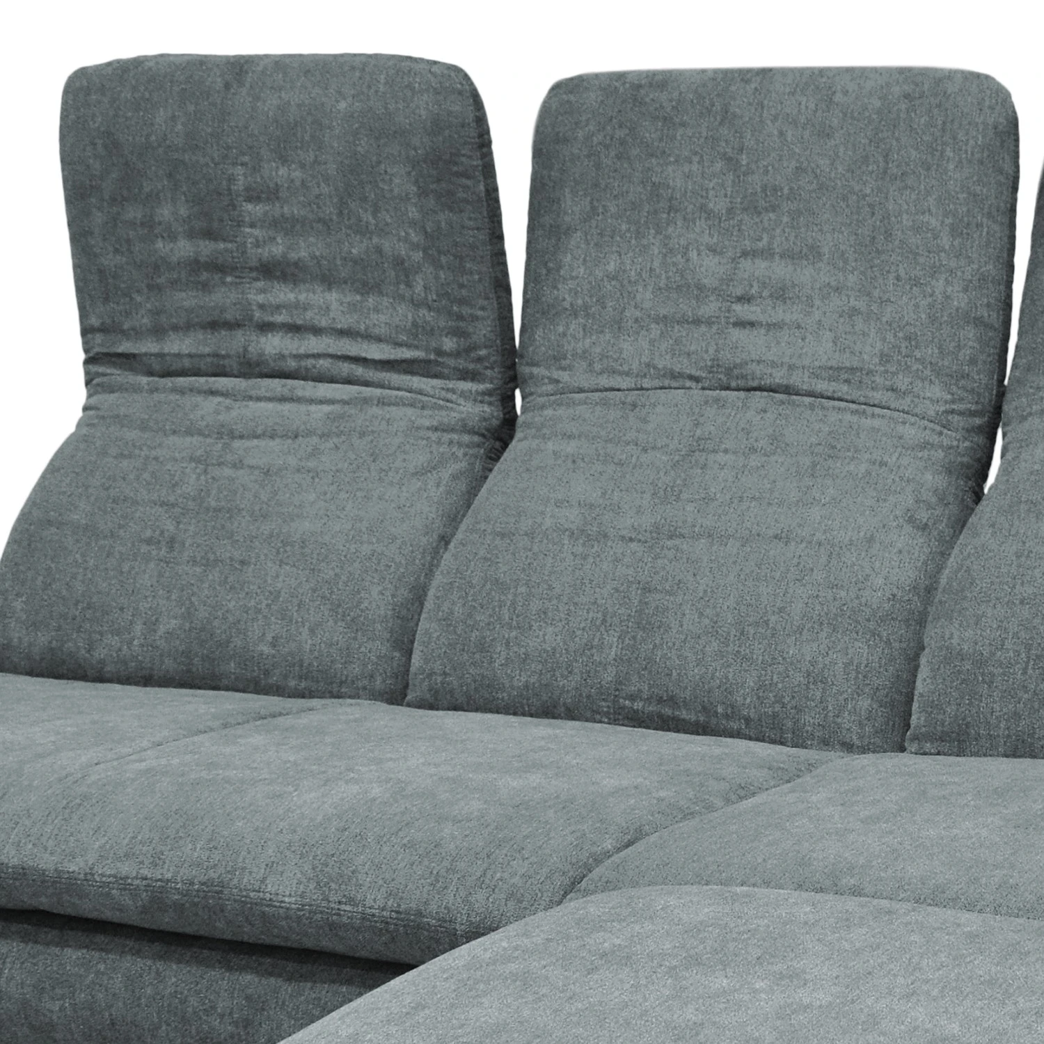 Loftscape Ecksofa Whaltey II - Webstoff - Mintgrau - Longchair davorstehend rechts 11 Loftscape Ecksofa Whaltey II - Webstoff - Mintgrau - Longchair davorstehend rechts – Bild 11