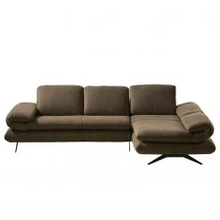 Loftscape Ecksofa Whaltey III - Antiklederlook - Dunkelbraun - Longchair davorstehend rechts -Wohnzimmermöbel boutique en ligne 1000186822 210323 15265702201 DETAILS P000000001000186822