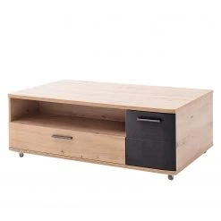 Naturoo Couchtisch Callington - Balkeneiche Dekor / Anthrazit