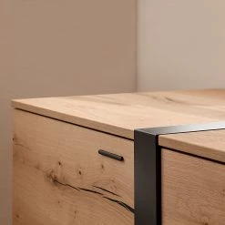 GWINNER Sideboard Style - Echtholzfurnier / Metall - Eiche / Anthrazit 16 GWINNER Sideboard Style - Echtholzfurnier / Metall - Eiche / Anthrazit -Wohnzimmermöbel boutique en ligne 1000188721 190926 06085100030 DETAILS P000000001000188721