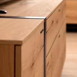 GWINNER TV-Lowboard Style II - Echtholzfurnier / Metall - Eiche / Anthrazit -Wohnzimmermöbel boutique en ligne 1000188728 190926 06090100046 DETAILS P000000001000188728